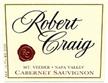 Robert Craig Cabernet Sauvignon Mt. Veeder
